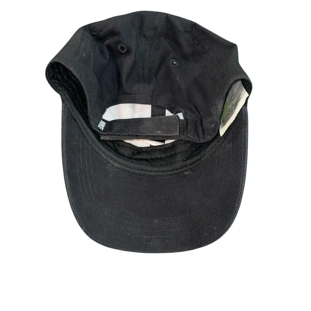 Nike Classic Black Baseball Hat Cap Adjustable Strap Swoosh Logo‎ Child Kids